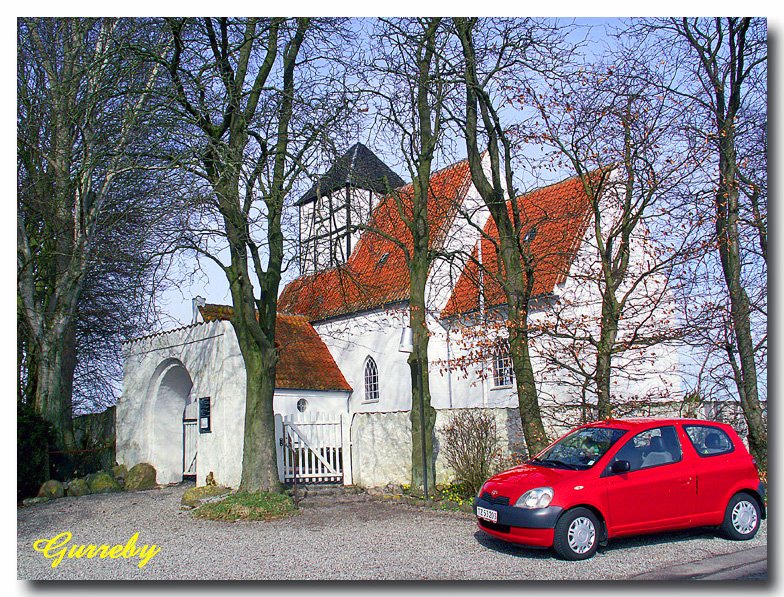 Gurreby kirke - Lolland by Claude David