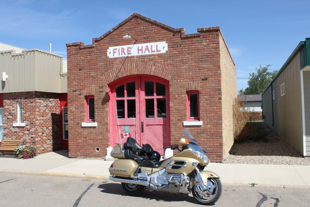 Ogema fire hall by listed