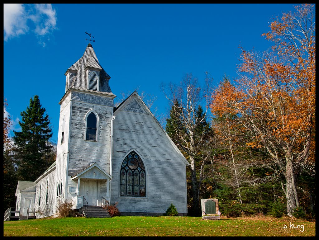 Church near Calais Maine by S. King