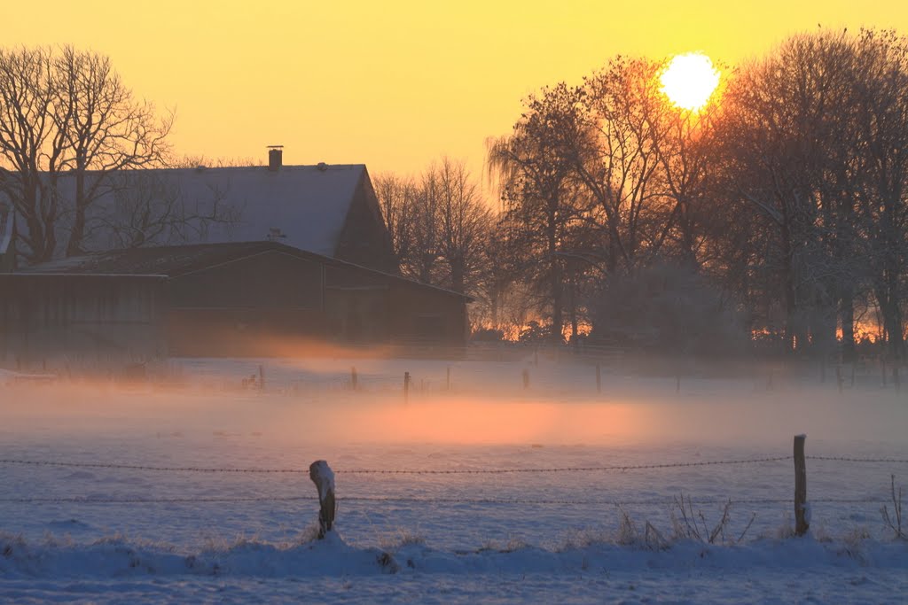 Winterlandschaft in Schleswig-Holstein- Winter landscape in Schleswig-Holstein by Signum 03