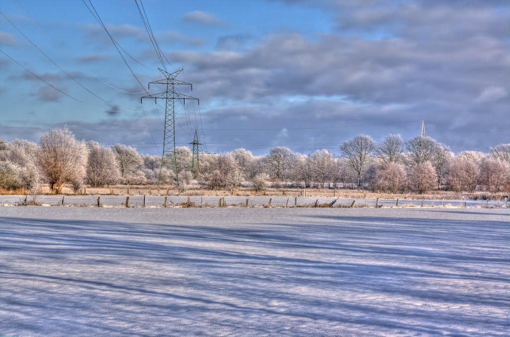 Winterlandschaft in Schleswig-Holstein- Winter landscape in Schleswig-Holstein by Signum 03