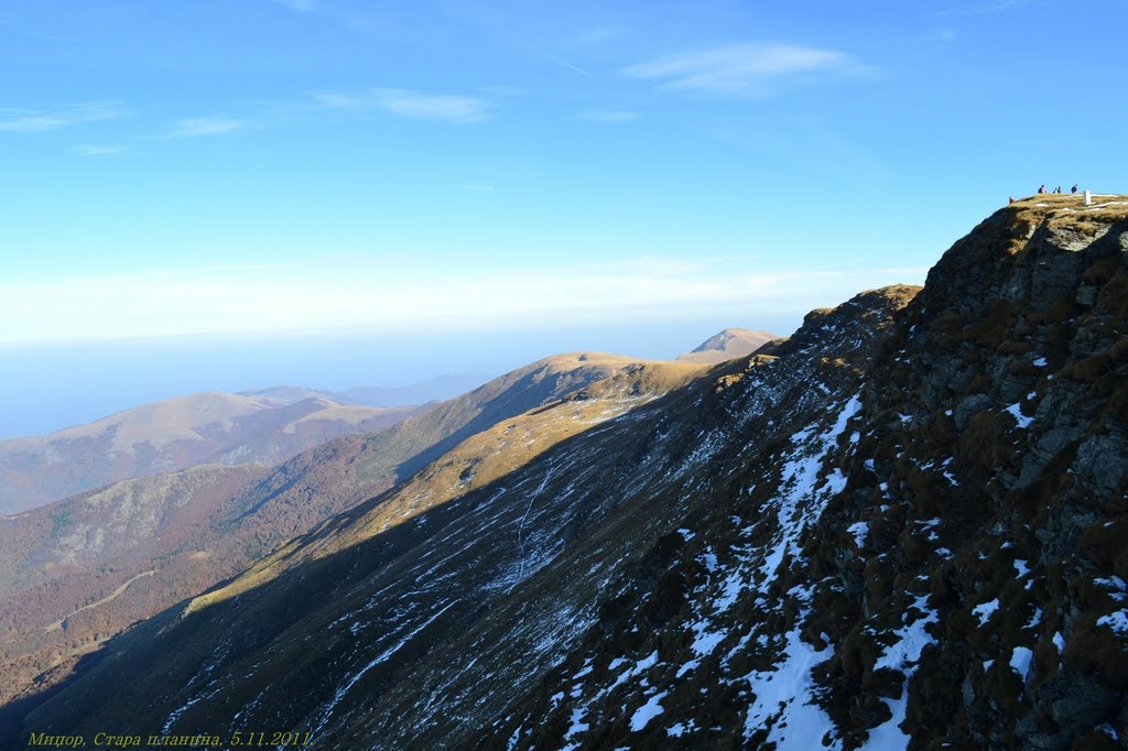 Midžor (2169 m): Balkan mountains - Stara planina, 5.11.2011. by VladimirNSSerbia