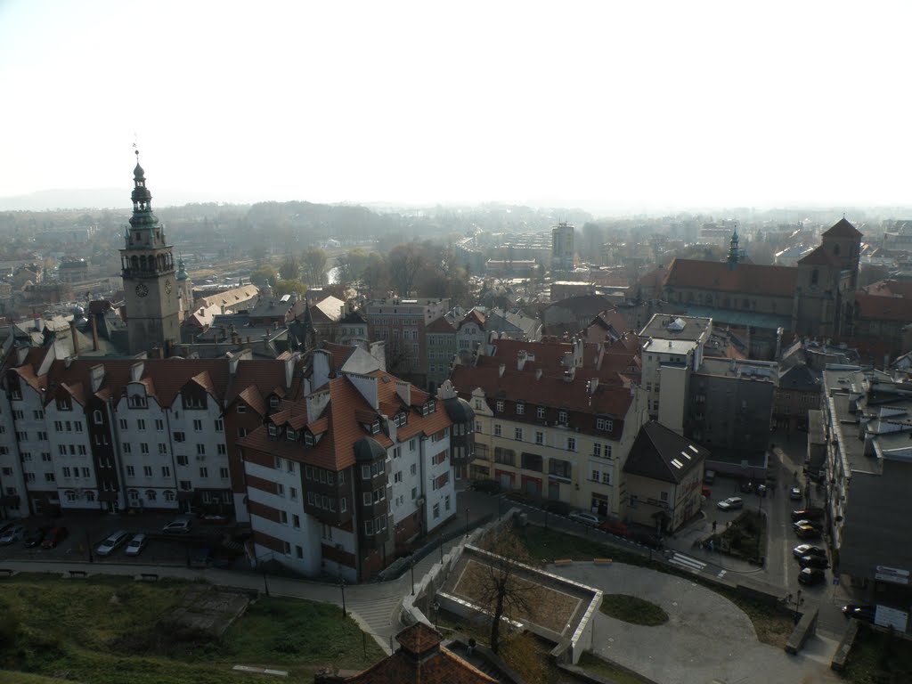 View of Kłodzko-Old Town / Widok na Kłodzko-Stare Miasto / Pohled na Kladsko-Staré město by DM brothers