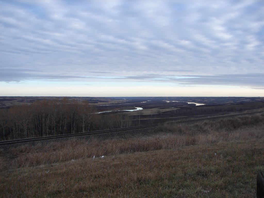 Riverview from a rest stop looking northeast. by Tom Whitehead