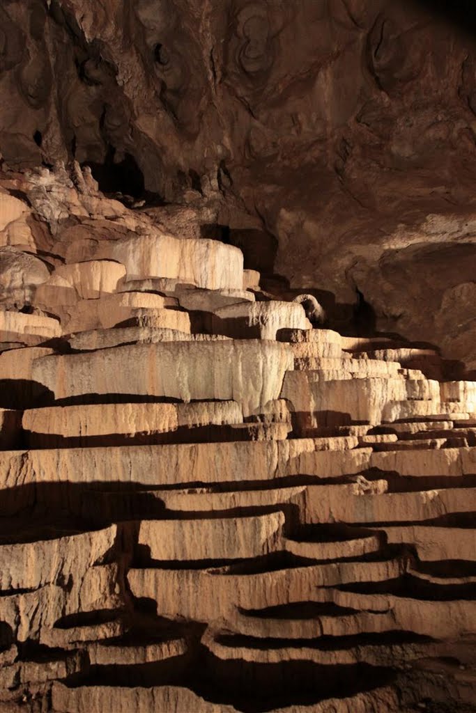 Limestone Polls in the Škocjan Caves, Slovenia by Sean Weber