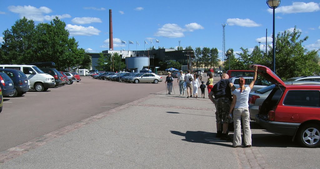 Maretarium parking, Kotka, Finland. + Video. by Ilkka T. Korhonen