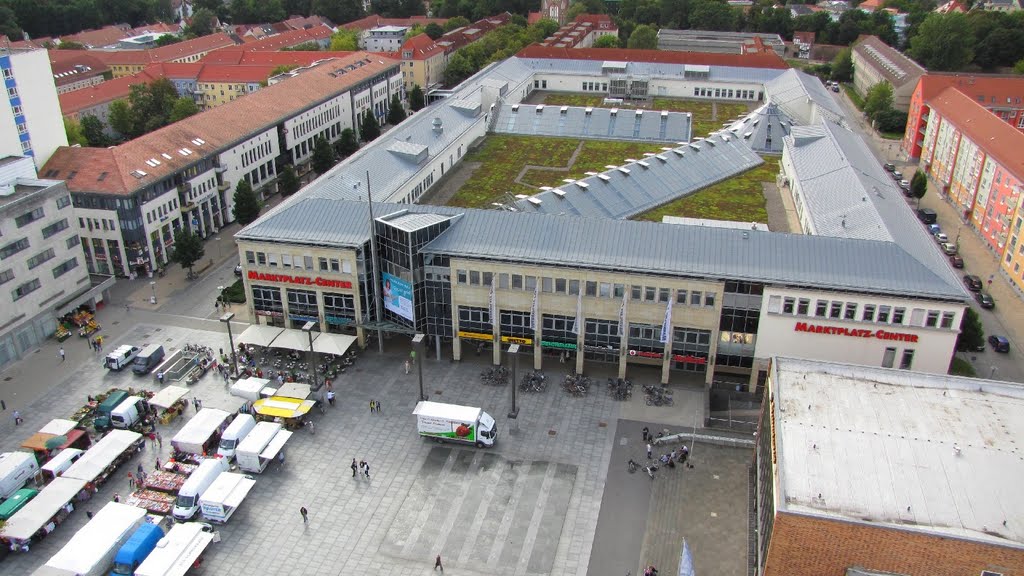 Blick auf das Marktplatzcenter by Carsten Meissner