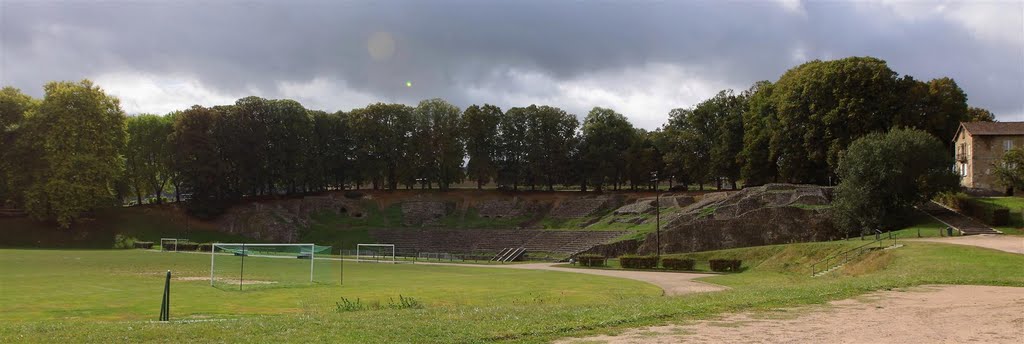 Roman Amphitheatre, Autun by Sean Weber