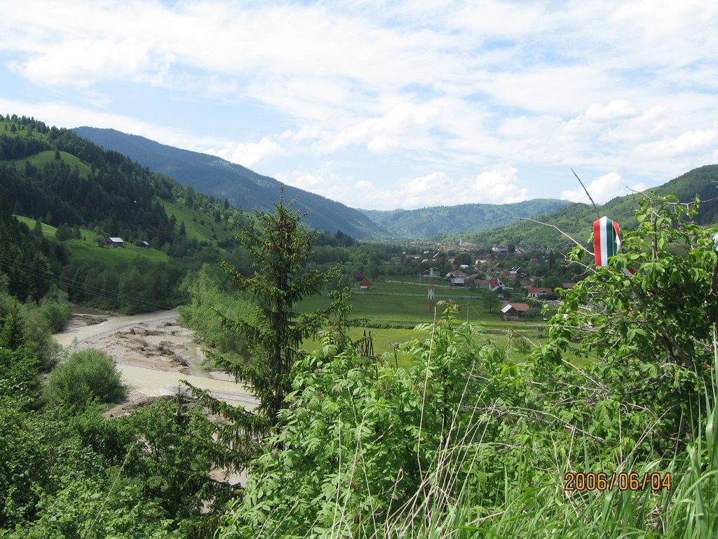 The view from ruins of the Hungarian fort by Cibu