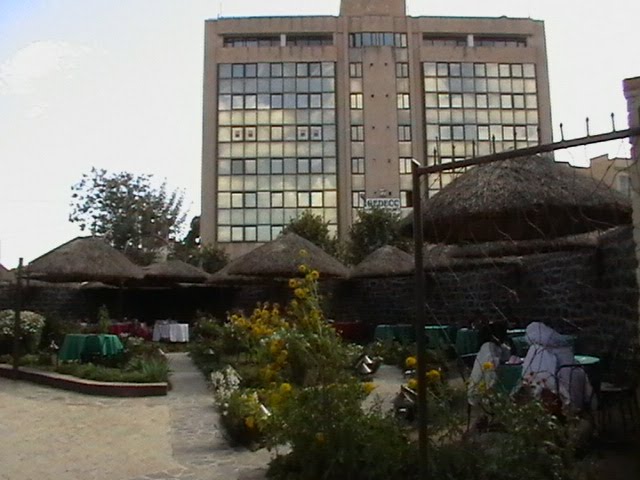 Jan. 2009 Asmara, Restaurantgarten an der Sematat/ Bdho-Avenue by AnJo Schuch