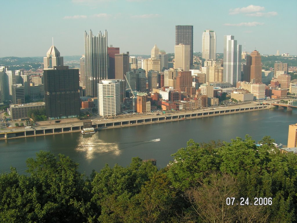 Pittsburgh from Mount Washington by Jen Ulasiewicz