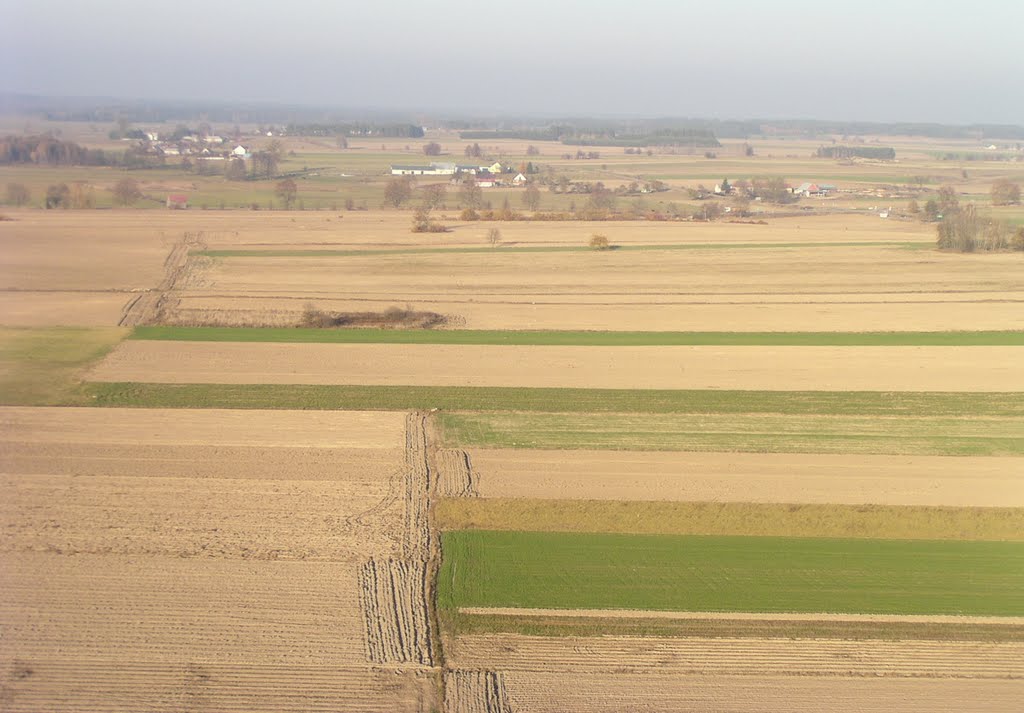 Kolonia Lipsk from the air, 2011 by Mariusz Bladek