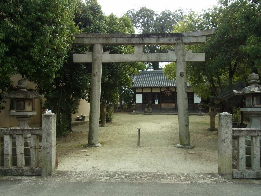 田原本町宮森 天神社 Tenjinsha, Miyanomori 2011.11.13 by as365n2