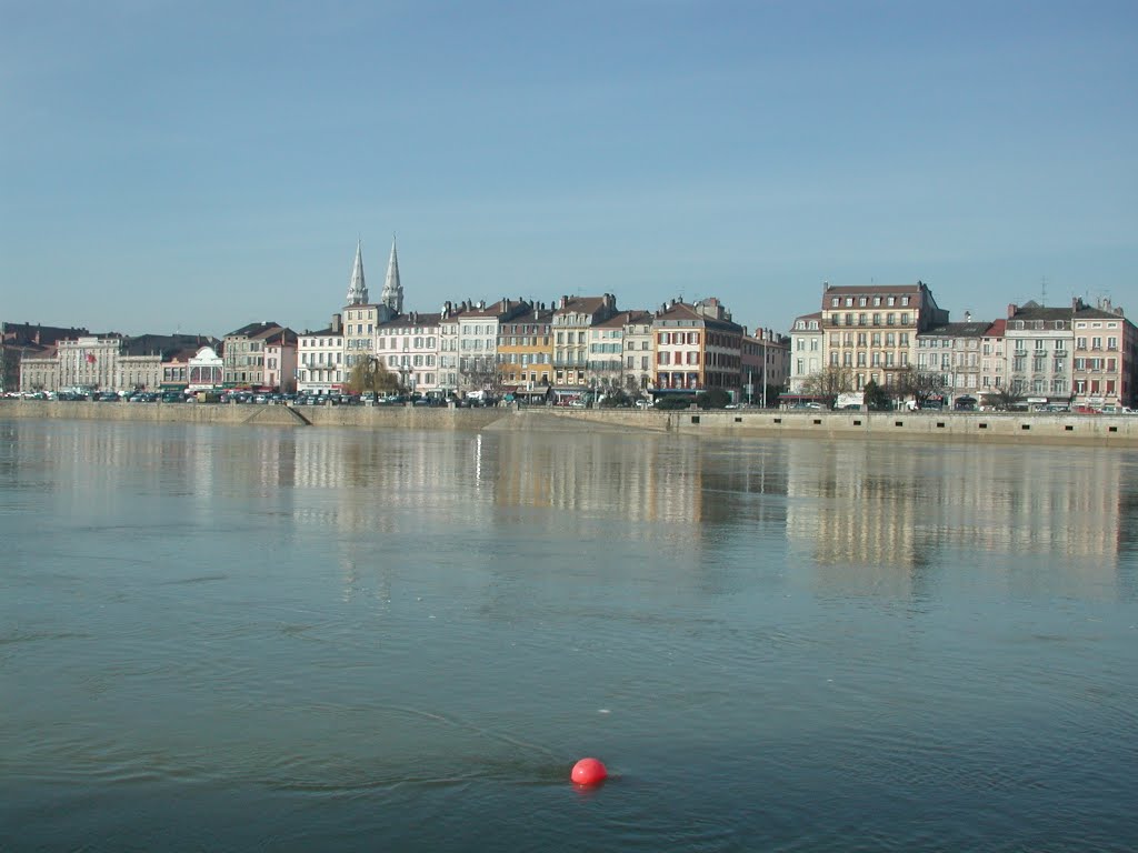 France,Saône et Loire, La Saône à Macon, by acamay