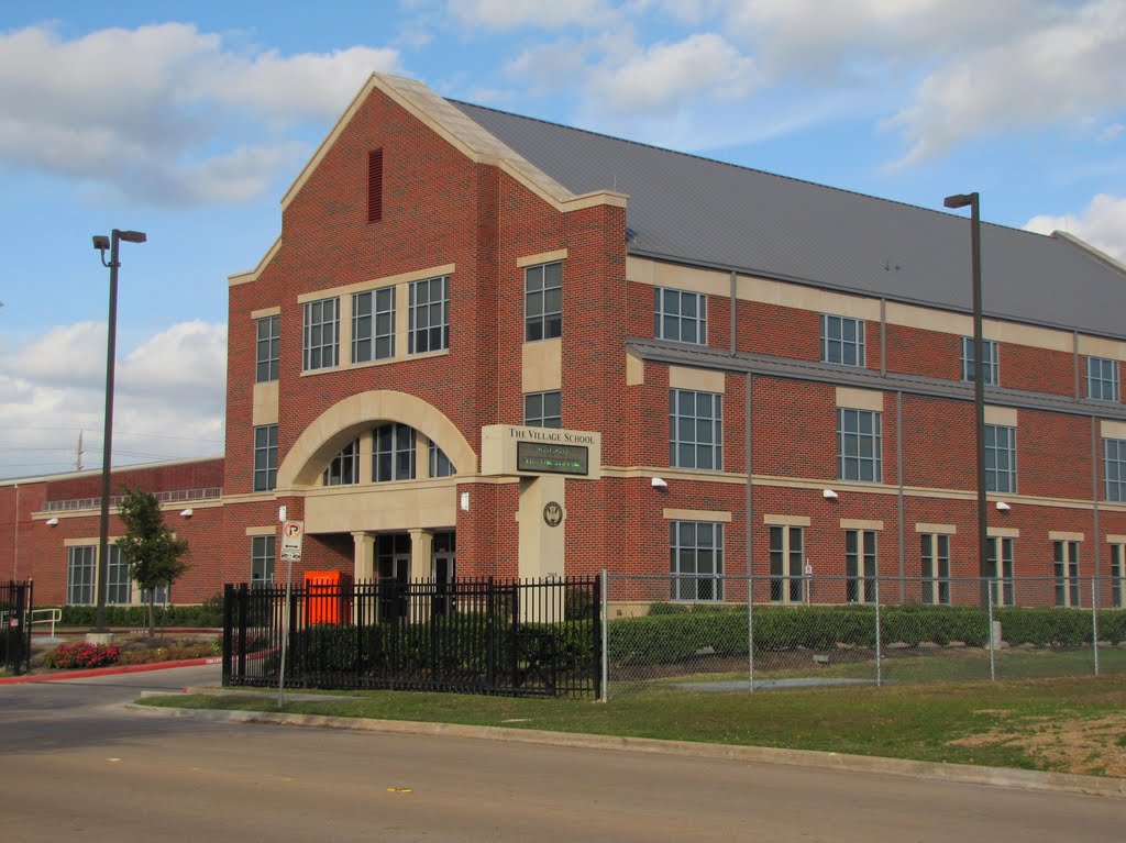 The Village School Red Brick Building by WOLFGANG HOUSTON WEST