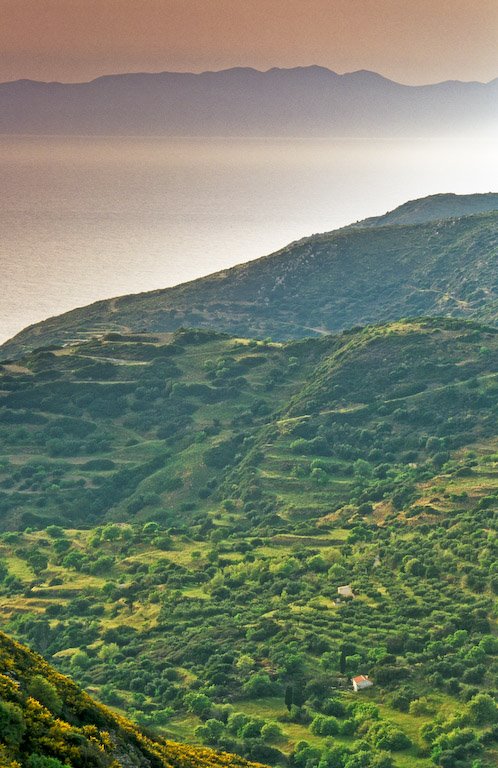 Countryside, Kythera island, Greece. by George Messaritakis