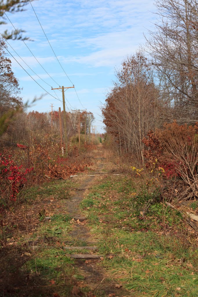 Unfinished section of Farmington Heritage Trail by Joesaman