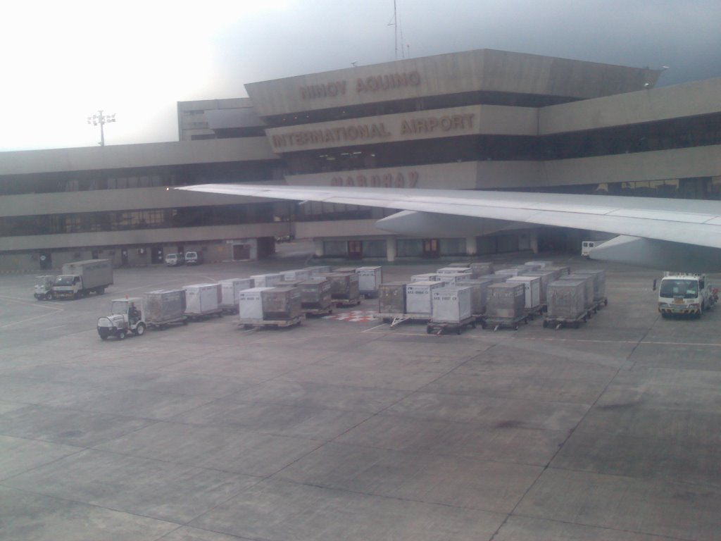 NAIA Terminal 1, View inside the plane by mar masangkay