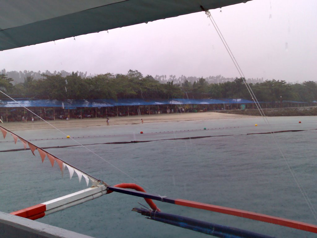 Paradise Resort, View from the boat by mar masangkay