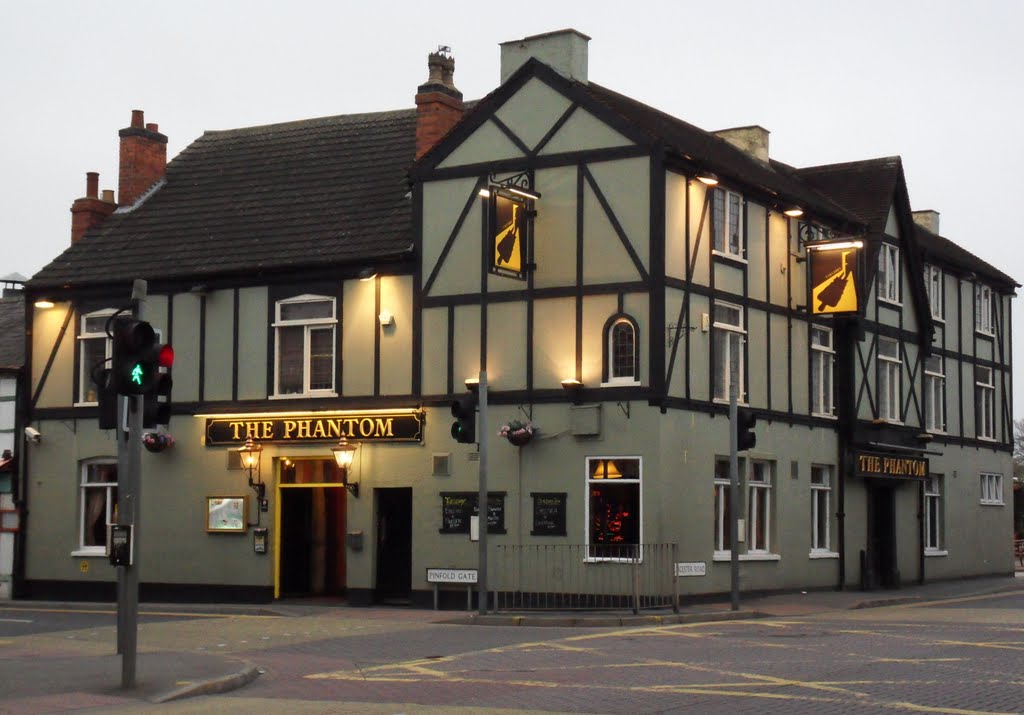 The Shadowmans pub,The Phantom at Loughborough by Bobsky.