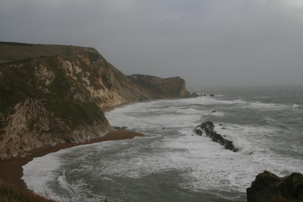 Looking East From Durdle Door by Chris Fryatt