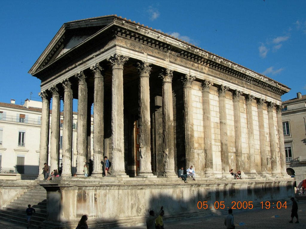 Maison Carrée (Nîmes, Francia) by Enrique Costoya