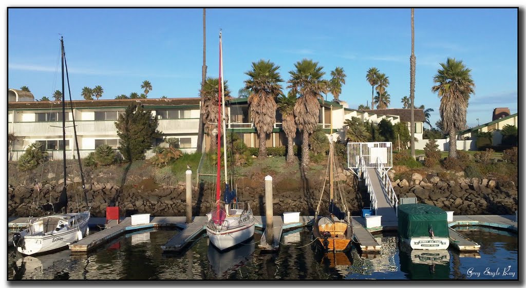 Just in Time- Channel Islands Harbour-Oxnard California by Grey Eagle Ray