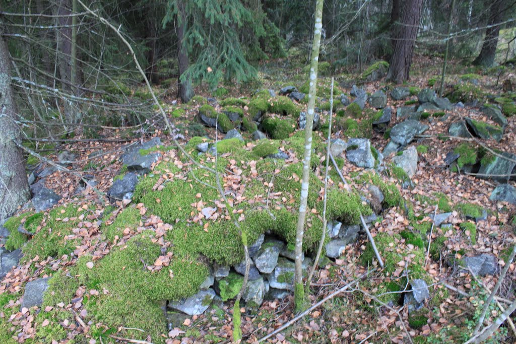 Ensimmäisen maailmansodan aikainen puolustusasema by Jorma Hokkanen