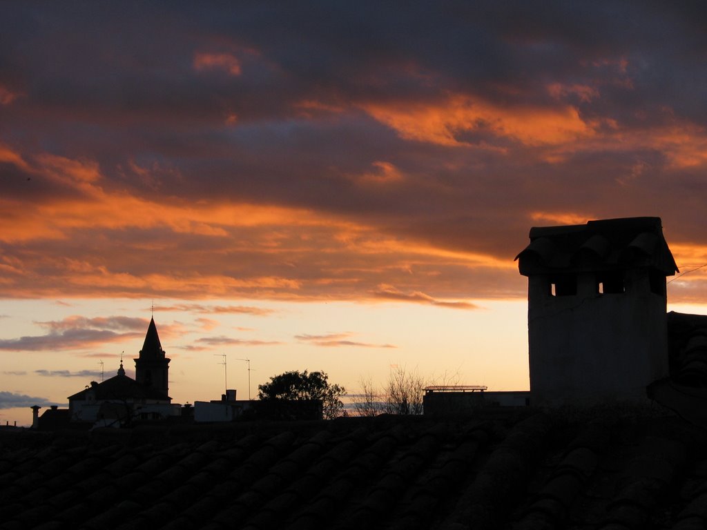 Puesta de sol en Pozoblanco by Antonio M Cabrera