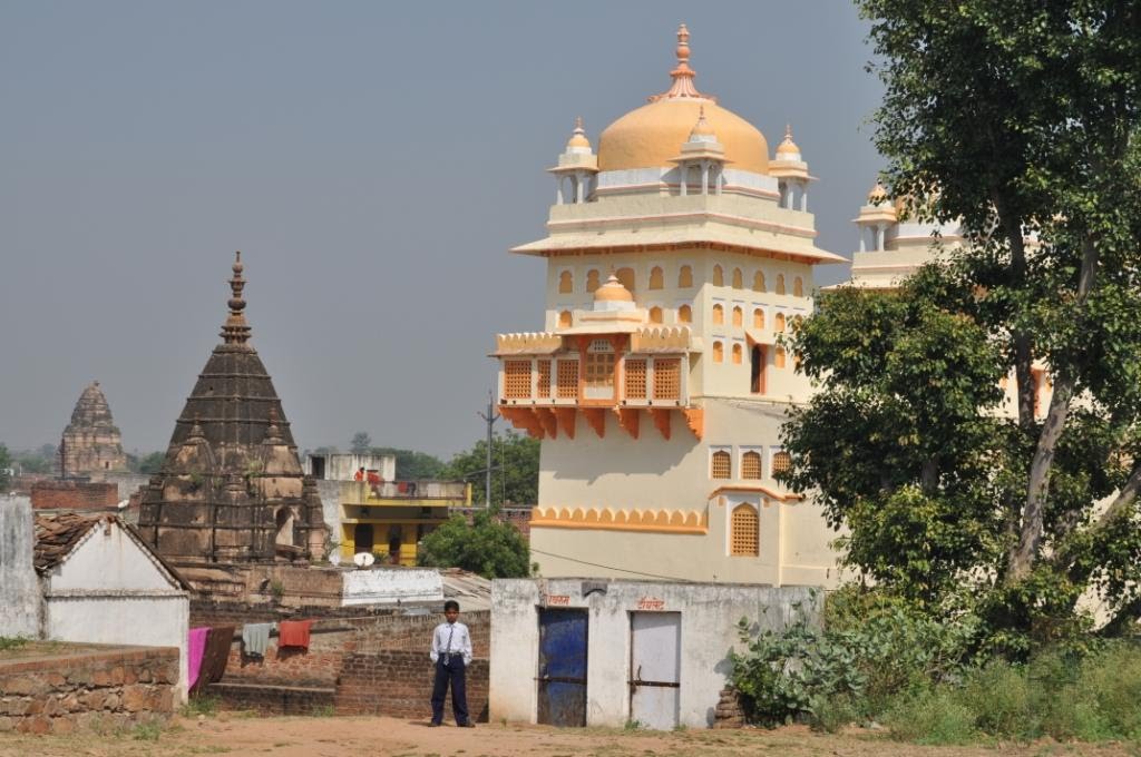 India, Orchha. Ram Raja Mandir by Sergey Brandys