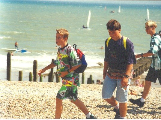 BOYS ON THE BEACH by CLIVE BAILEY