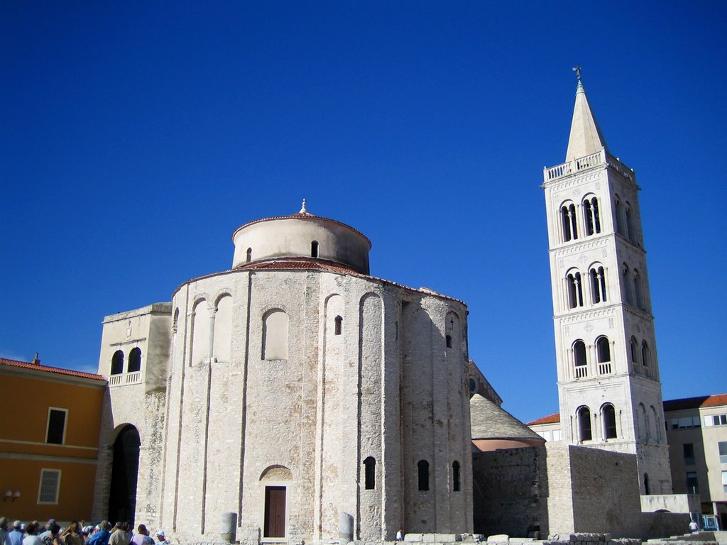 Zadar-St. Donatus' Church from the 9th century by Nikbrovnik