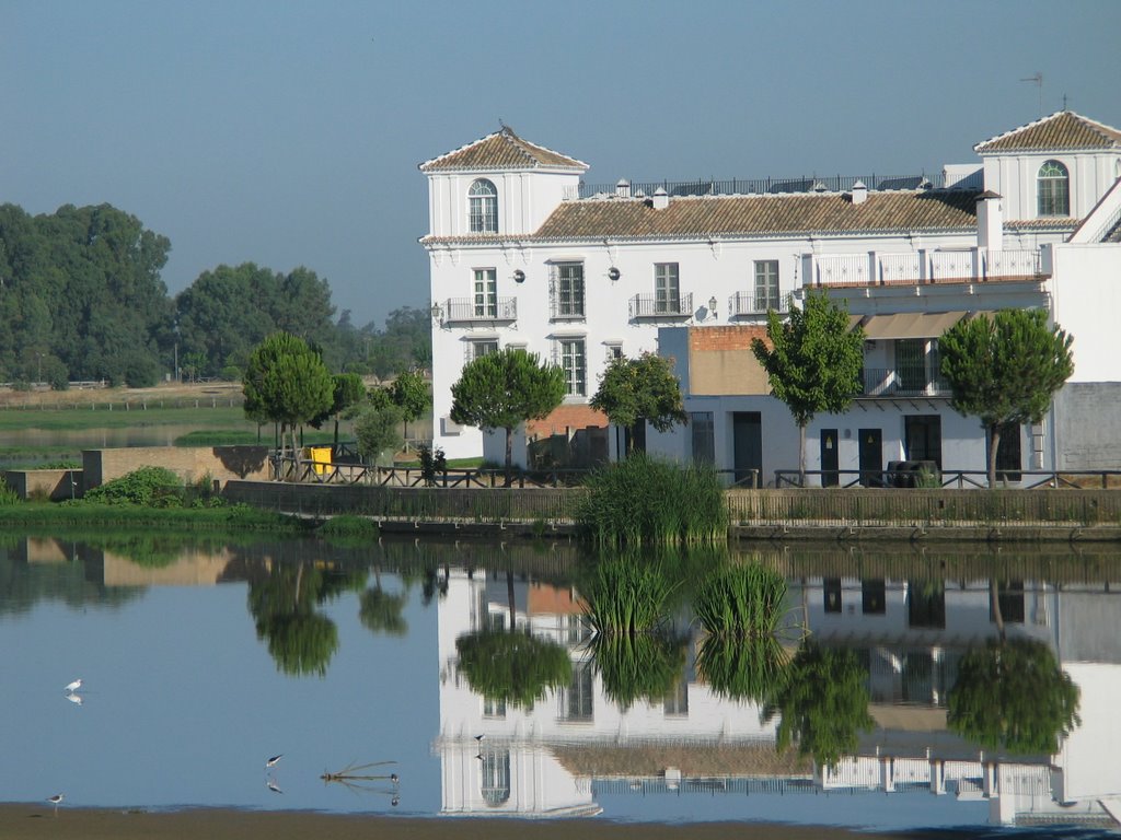 Aldea del Rocío by Antonio M Cabrera