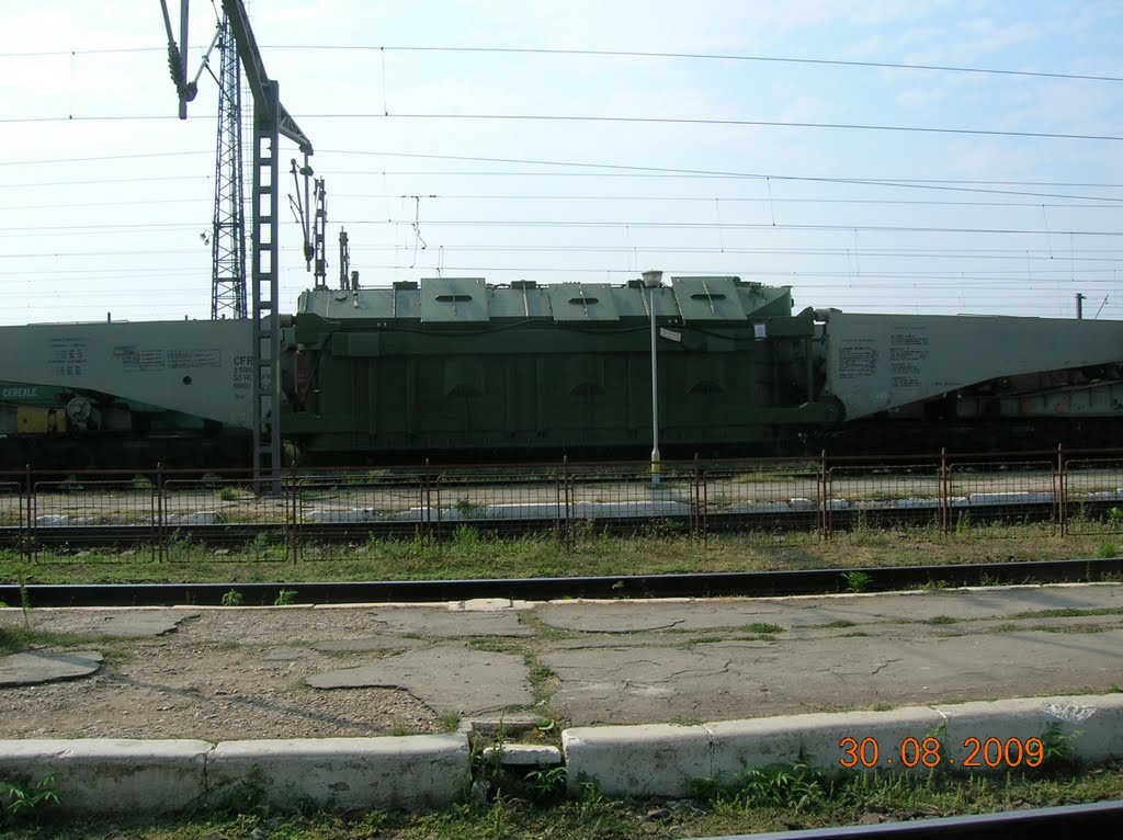 Buzau C.F.R. railway station by raduconstantin