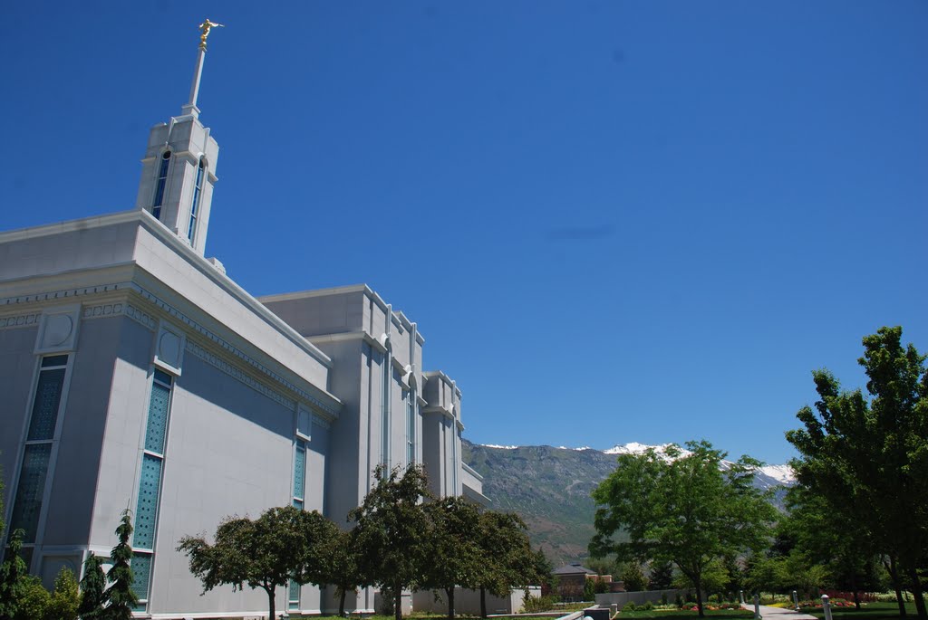 Templo de Mount Timpanogos by Eber Beck