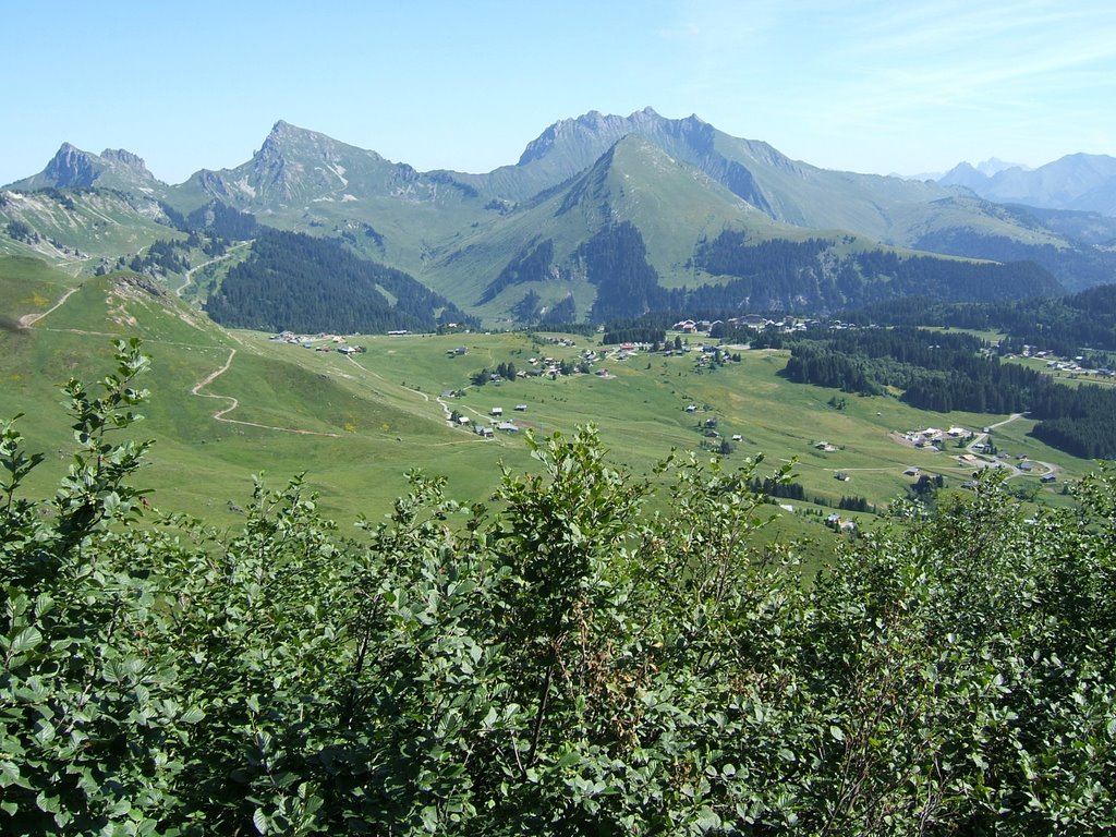 Le Praz-de-Lys - En montant à la Pointe de Marcelly - 2006 by Jean-Luc Pierrat