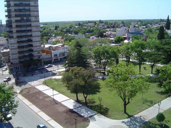 PLAZA EDUARDO COSTA,vista desde arriba by marpro33