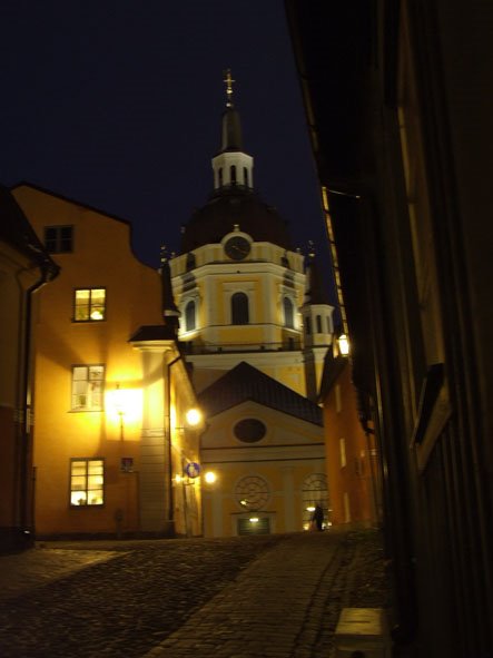 Katarina Kyrka on the night by emanuelonchu