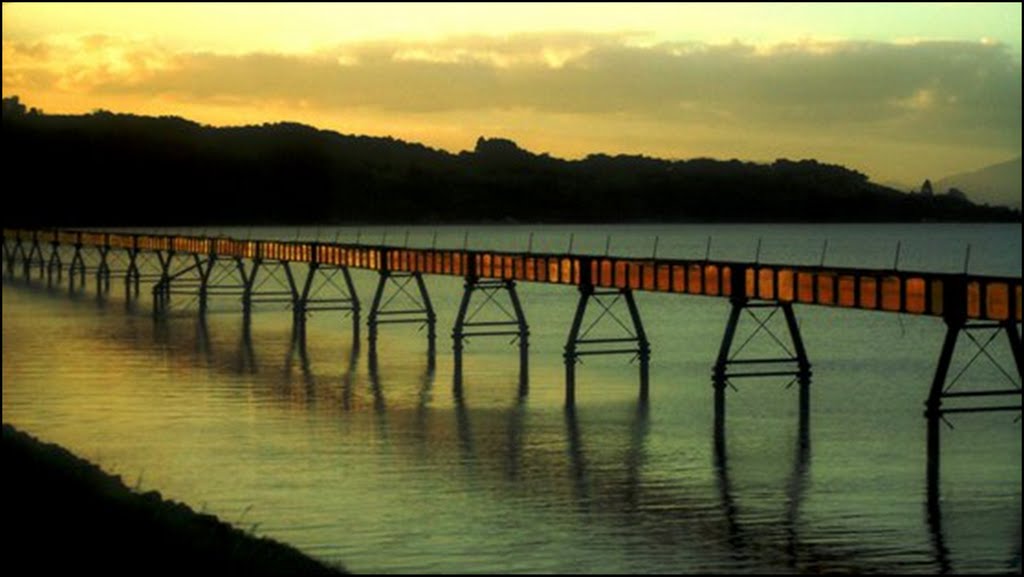 Antiga ponte de trem de Cabeçudas by @NÉLIO BIANCO@