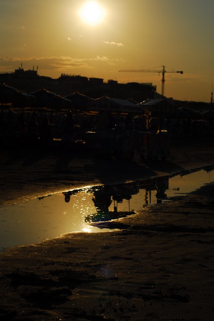 Riflessi al tramonto... by leonardo d'alessandro