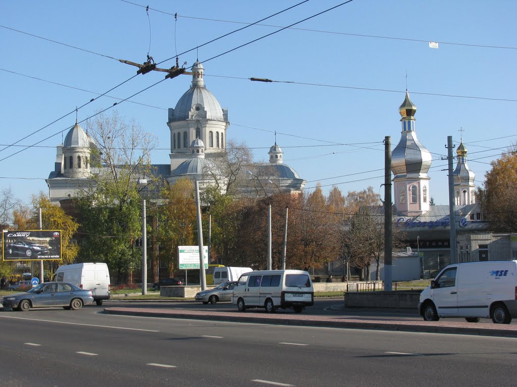 Кінець вул. Городоцької. Релігійні споруди. by sv1809