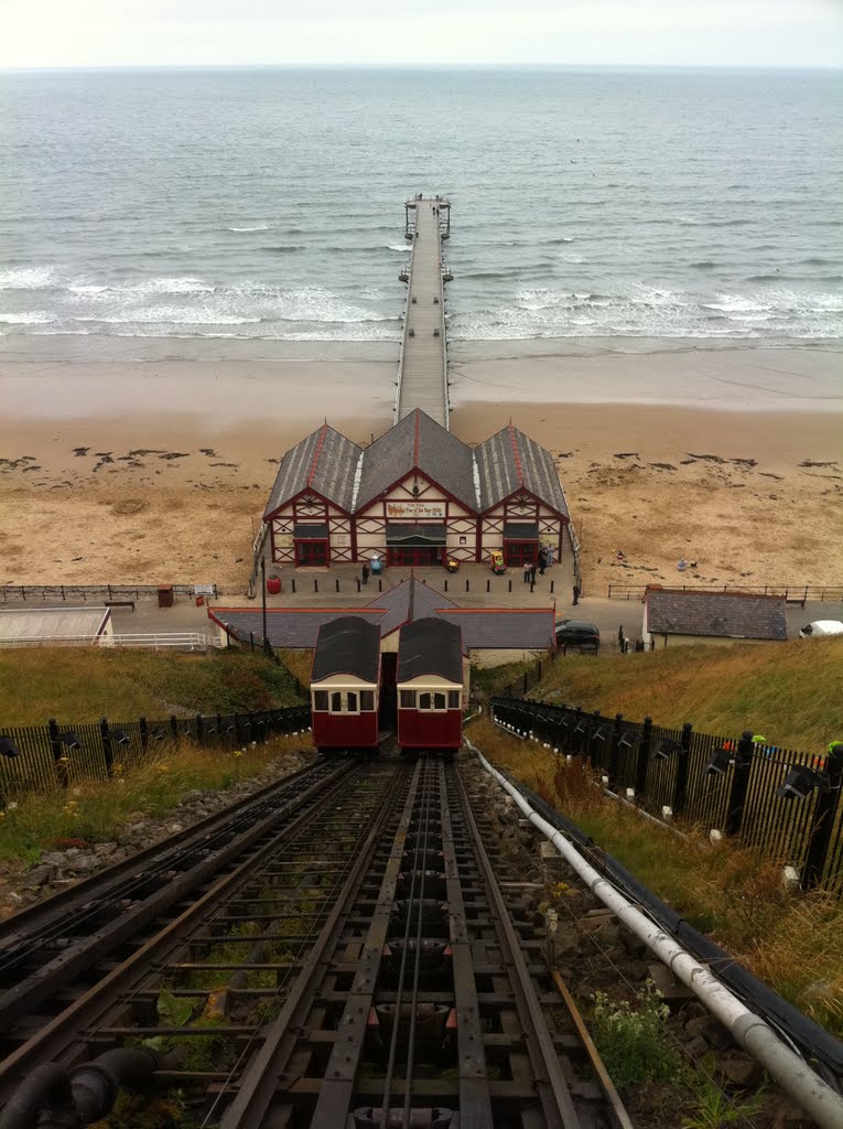 Saltburn Victorian Cliff Lift by Stuart Wright