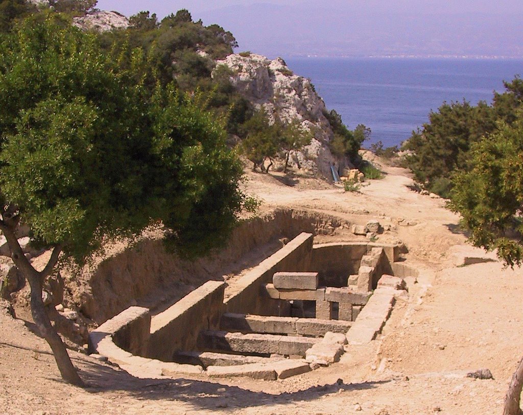 Roman ruins at Perachora by Frans Harren