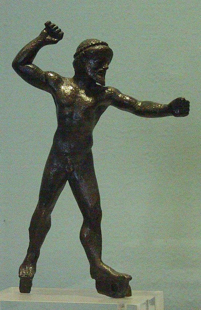 Poseidon, National Acheological Museum by Frans Harren