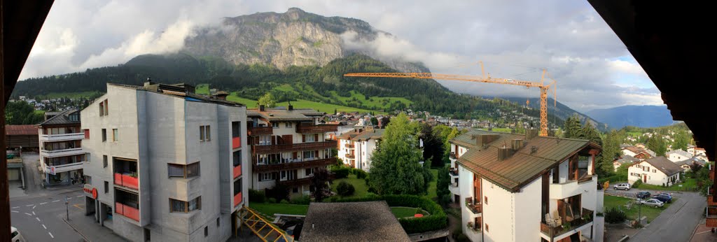 Panoramic view from hotelroom window by Mankonen Janne