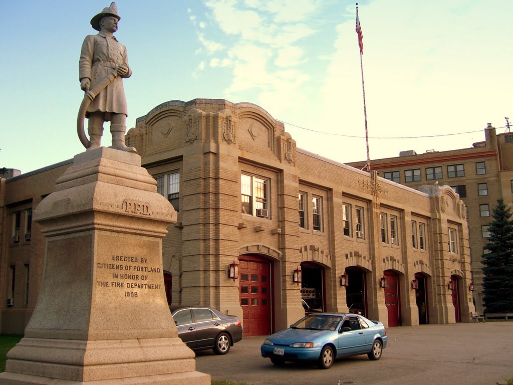 Portland, Maine Central Fire Station by DSDonovan