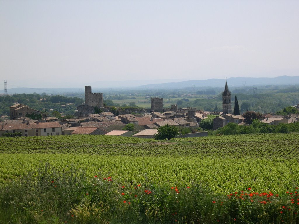 Aiguèze by Nicolas Singlard