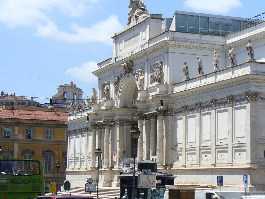 Roma - Palazzo delle Esposizioni on Via Nazionale by jeffwarder