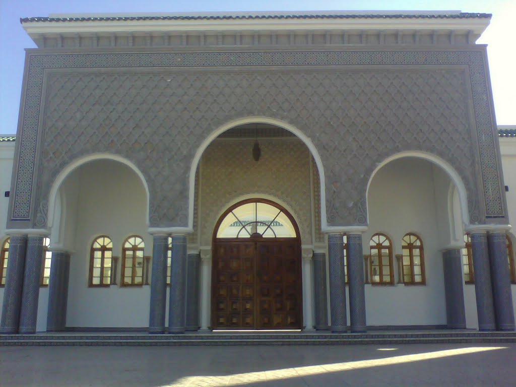 The Main Door Of The Mosque Mohammed VI - باب الرئيسي لمسجد محمد السادس by FB.com/AlHoceima