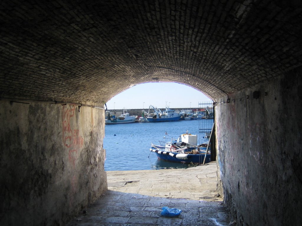 L'ingresso al porto dal tunnel by anlomb